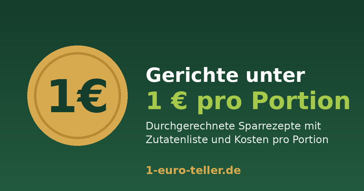 So rechnen wir: Kosten pro Portion und Preisbasis
